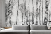 Black and White Wall Mural