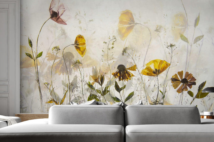 Flower Party Wall Mural