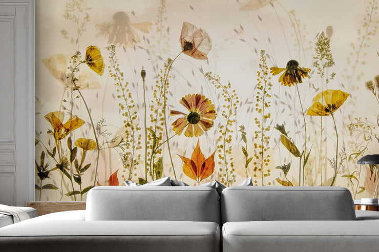 In The Field Wall Mural