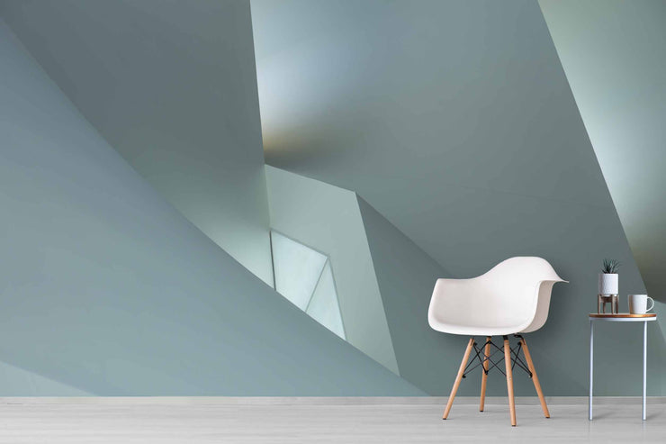 Lines and Light Wall Mural