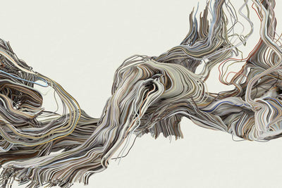 Ash Scratches Wall Mural