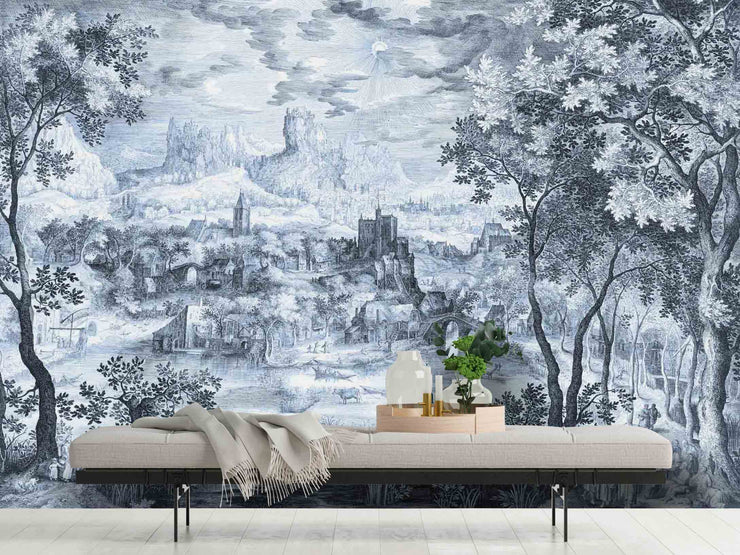 Mountain Mantra Wall Mural